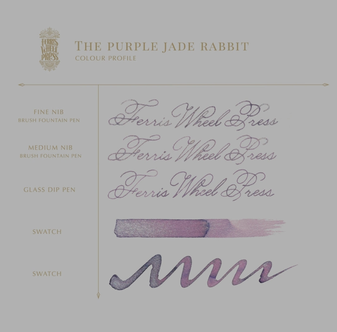 The Purple Jade Rabbit - FWP Ink