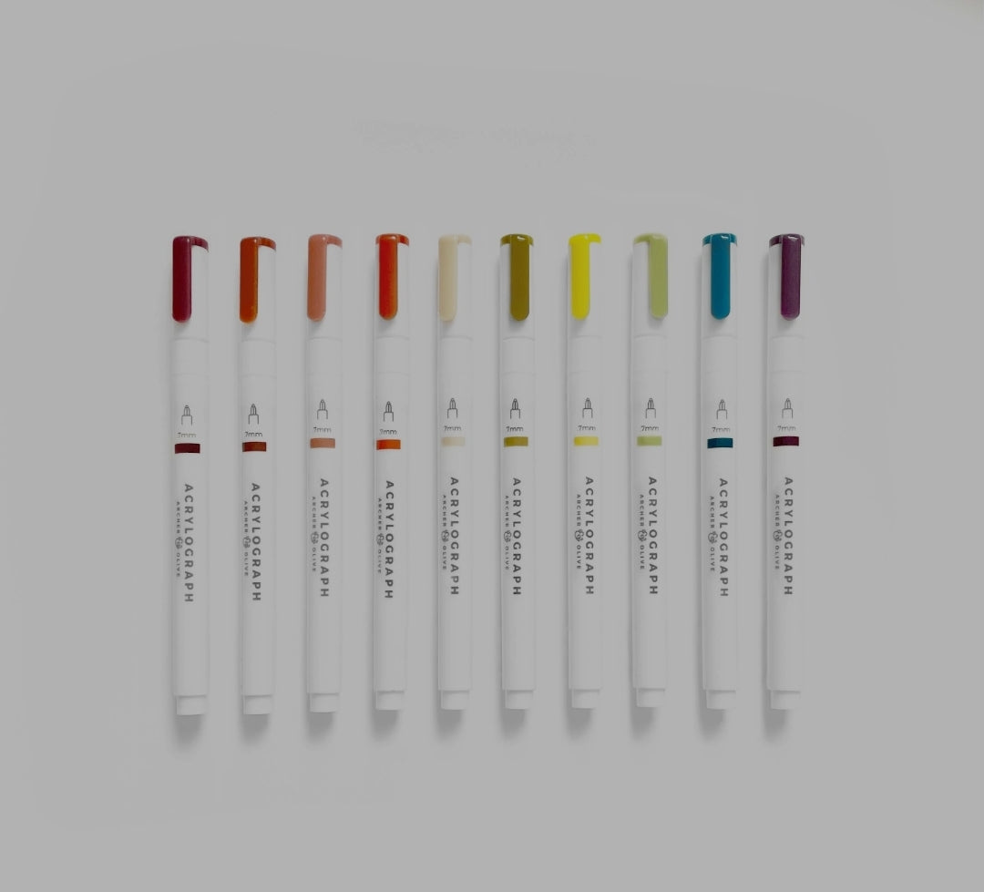 Acrylograph Pens Bewitch Collection 0.7mm Tip