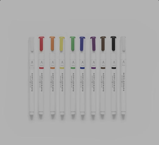 Acrylograph Pens Primary Selection 0.7mm Tip