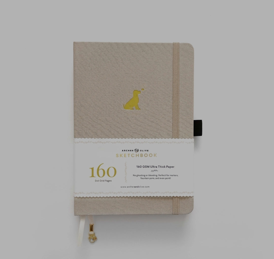 A5 Loyal Companion Blank Pages Notebook