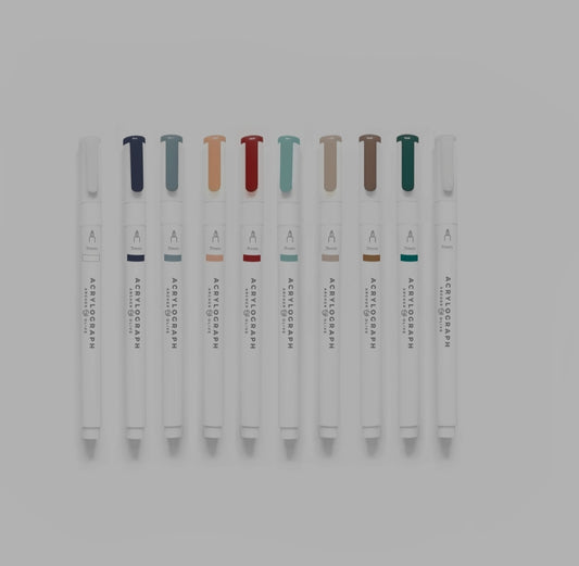 Acrylograph Pens Cool Fall Collection 0.7mm Tip

 