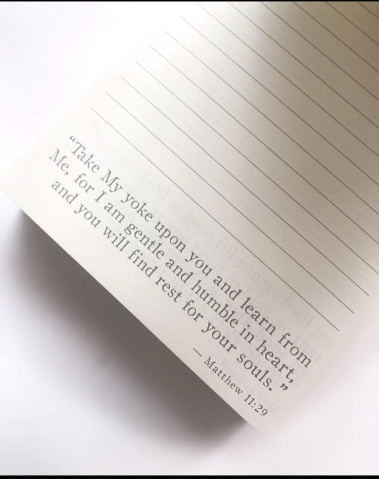 Bible Verses To Live By - Jumbo Notepad