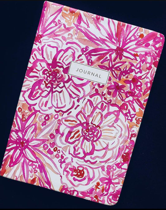 Pink Flowers - Journal/Notebook
